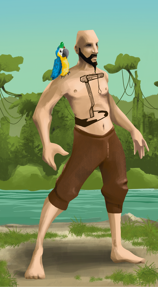 AlgoSeas Pirate #6843 NFT on Algorand