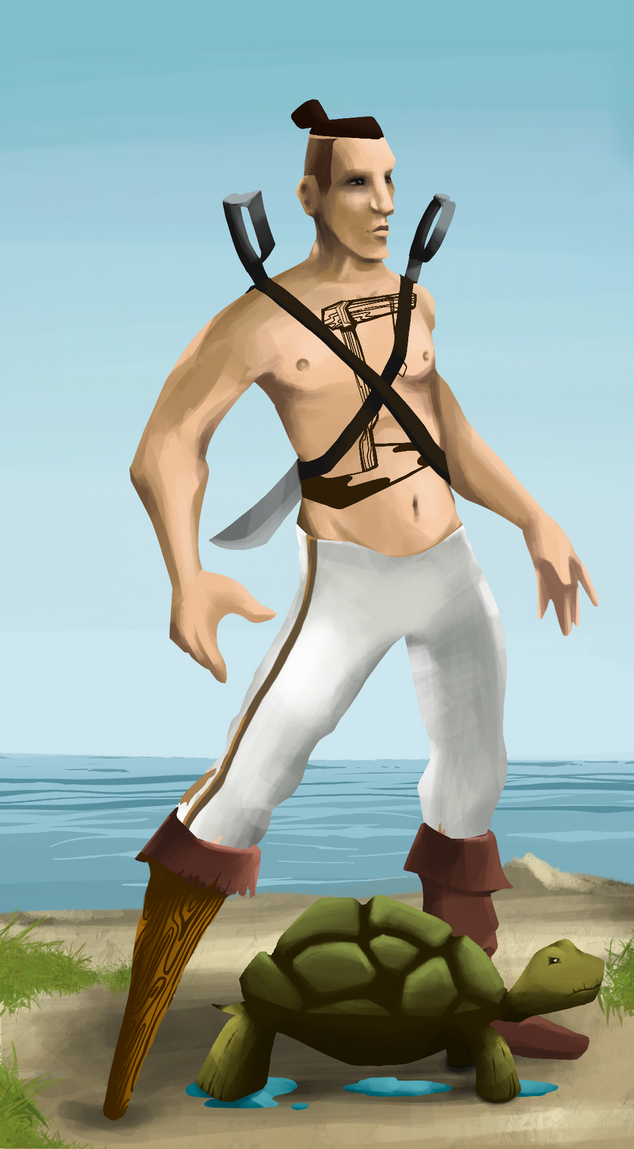 AlgoSeas Pirate #6856 NFT on Algorand