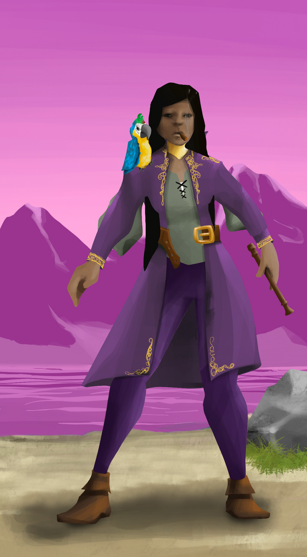 AlgoSeas Pirate #6911 NFT on Algorand