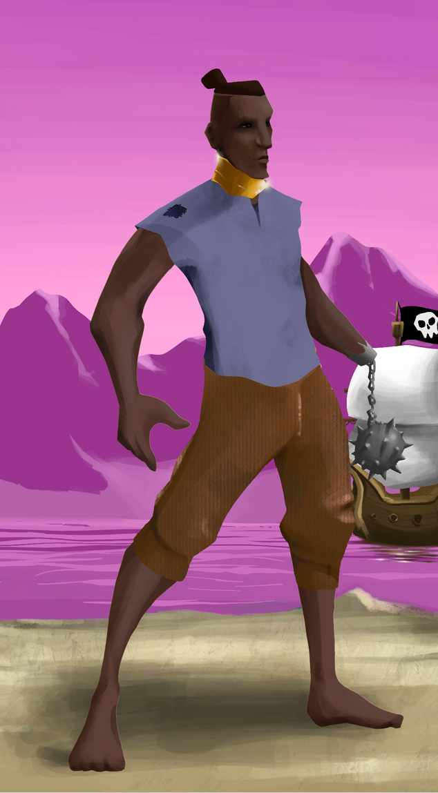 AlgoSeas Pirate #6955 NFT on Algorand