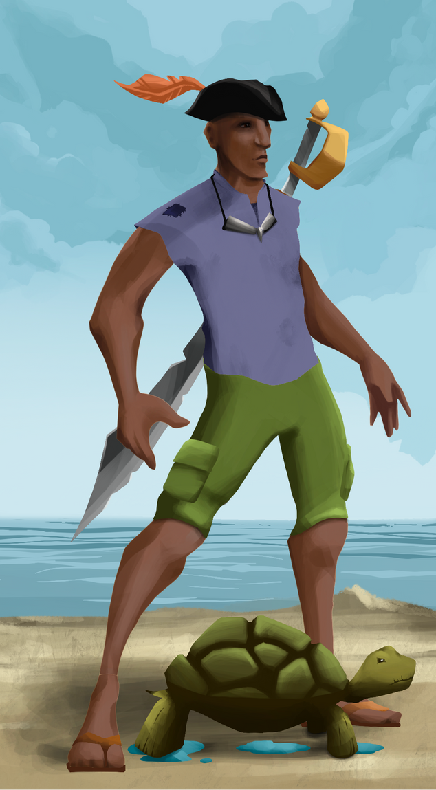 AlgoSeas Pirate #6961 NFT on Algorand