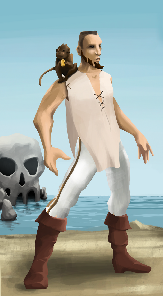 AlgoSeas Pirate #6972 NFT on Algorand