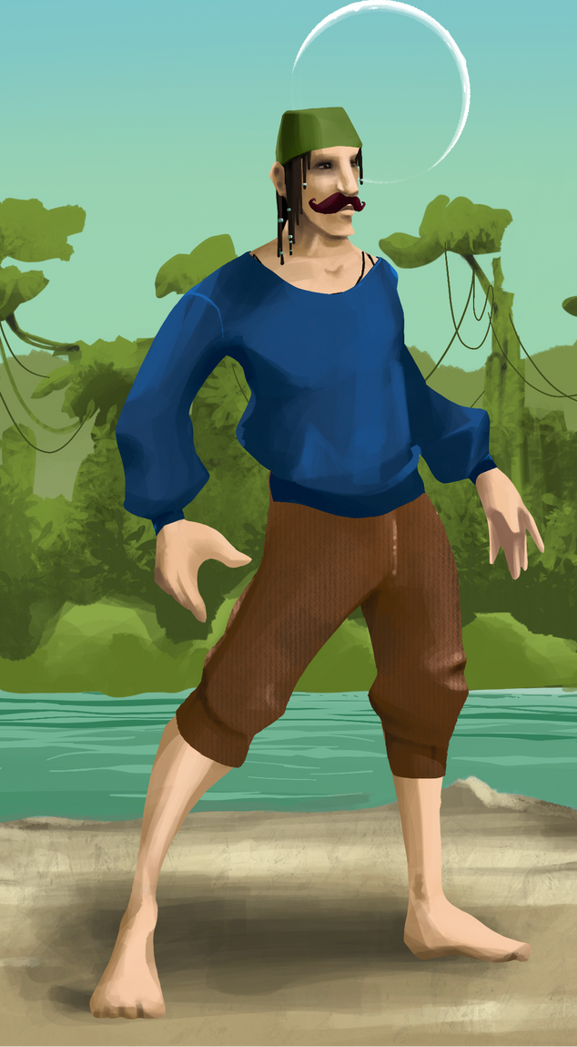 AlgoSeas Pirate #7019 NFT on Algorand