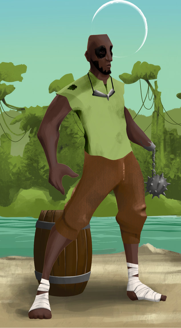 AlgoSeas Pirate #7034 NFT on Algorand