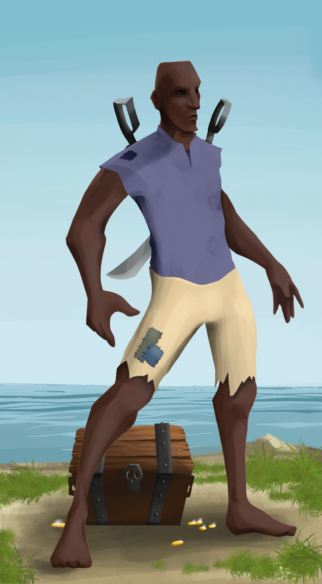 AlgoSeas Pirate #7115 NFT on Algorand