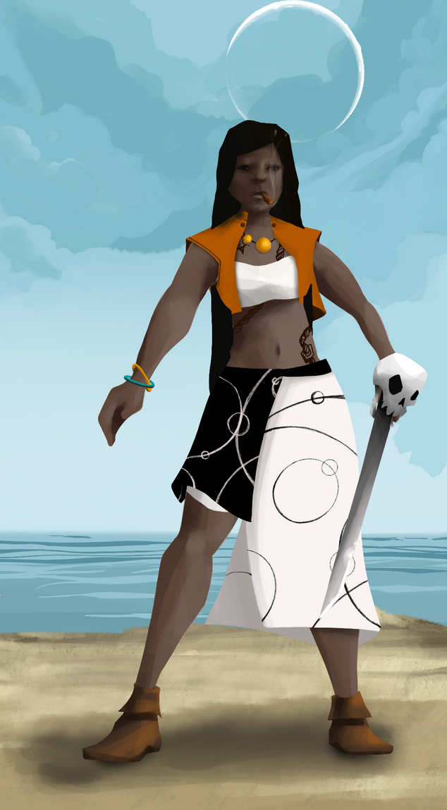 AlgoSeas Pirate #7121 NFT on Algorand