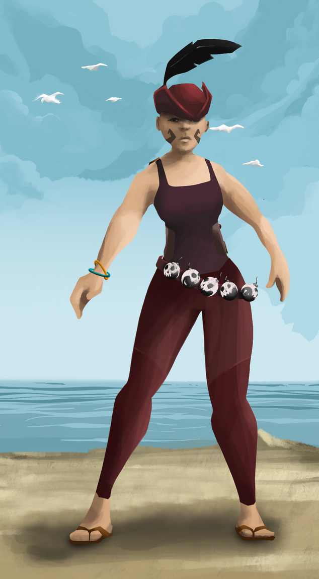 AlgoSeas Pirate #7129 NFT on Algorand