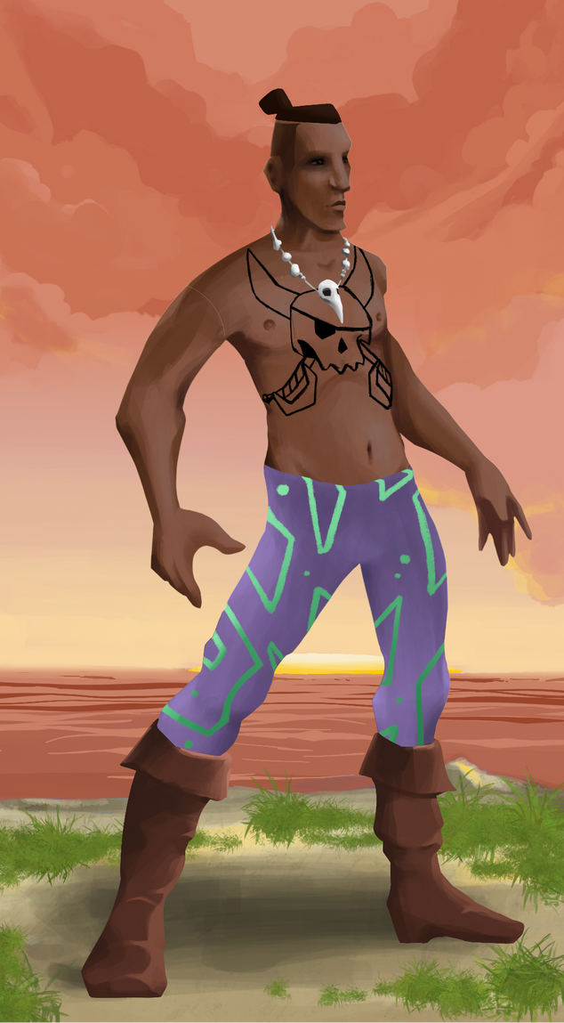 AlgoSeas Pirate #7130 NFT on Algorand