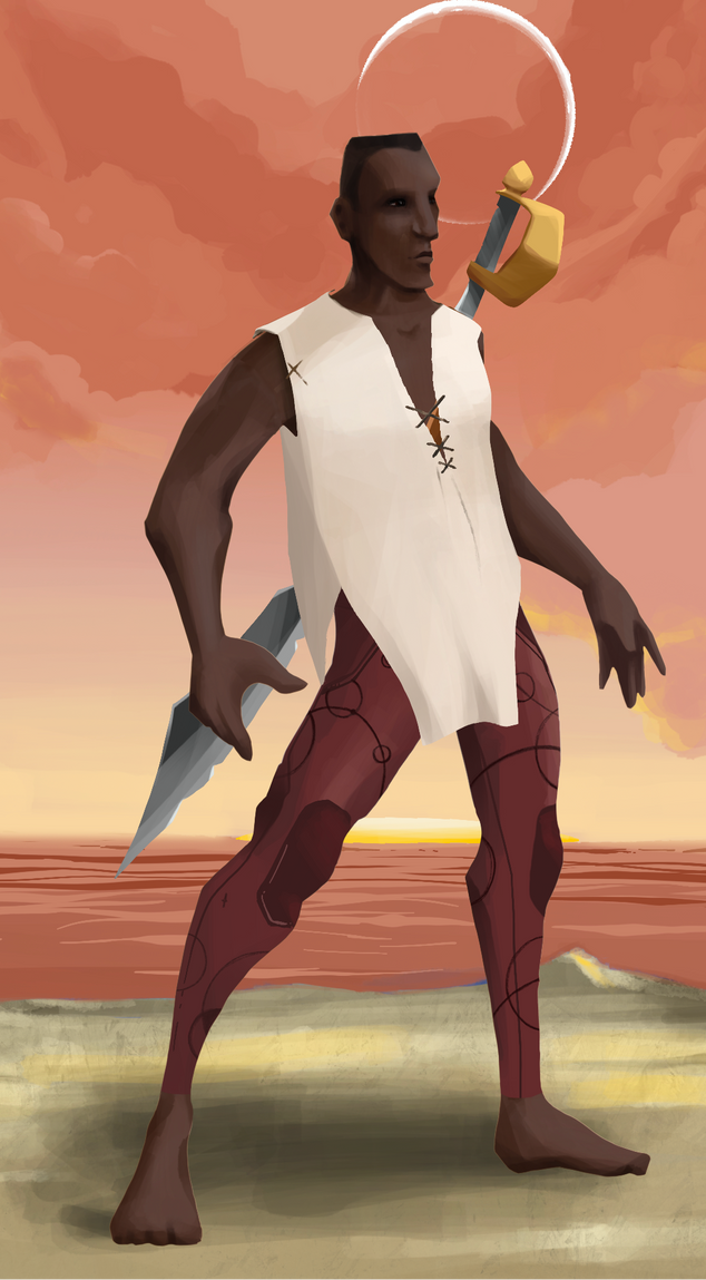 AlgoSeas Pirate #7164 NFT on Algorand