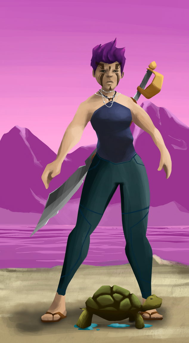 AlgoSeas Pirate #7165 NFT on Algorand