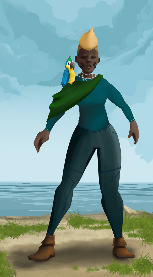 AlgoSeas Pirate #7166 NFT on Algorand