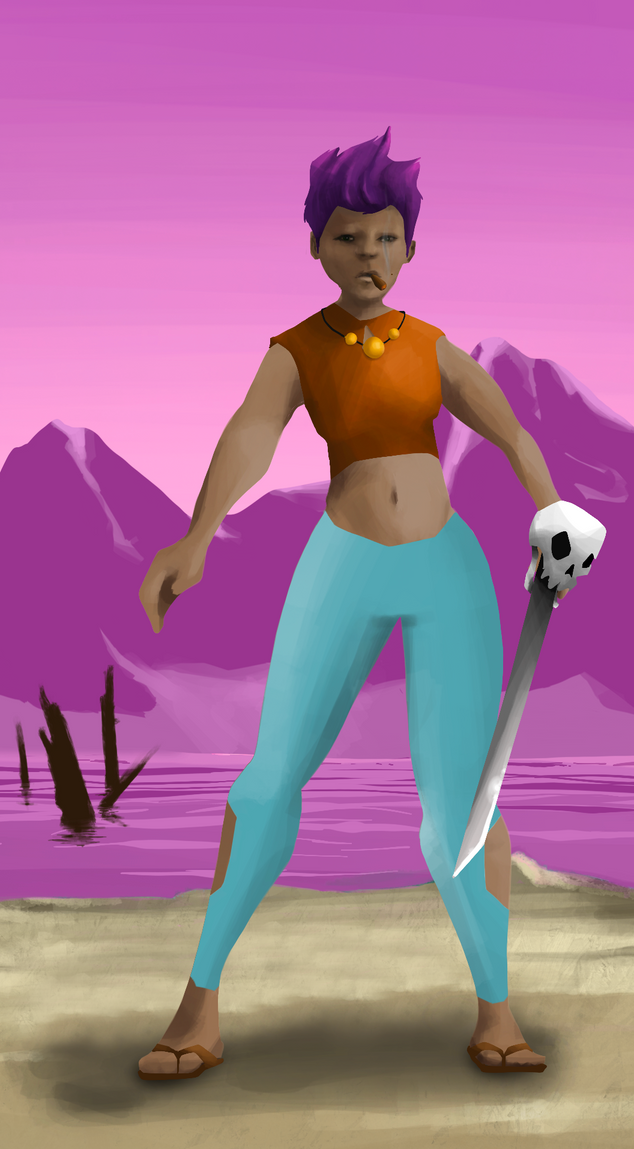 AlgoSeas Pirate #7168 NFT on Algorand