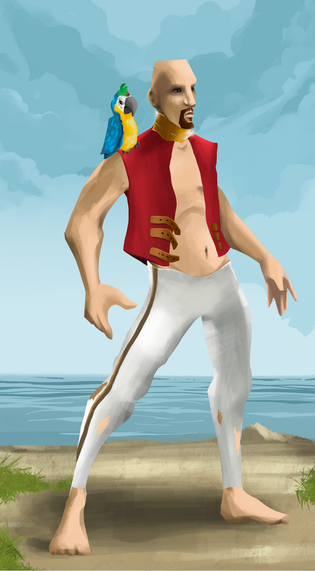 AlgoSeas Pirate #7172 NFT on Algorand