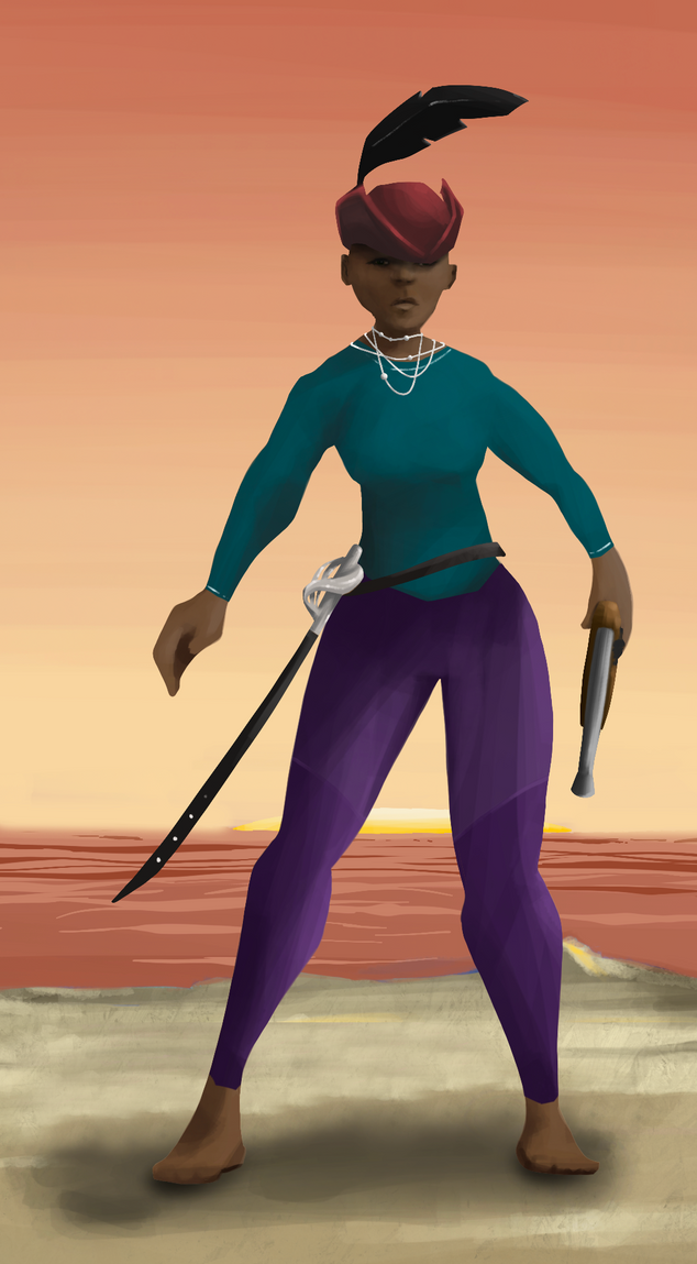 AlgoSeas Pirate #7181 NFT on Algorand