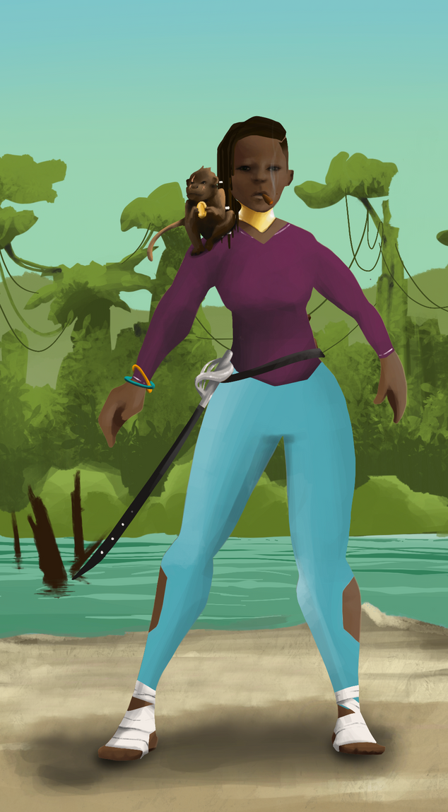 AlgoSeas Pirate #7183 NFT on Algorand