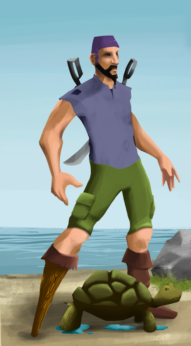 AlgoSeas Pirate #7206 NFT on Algorand