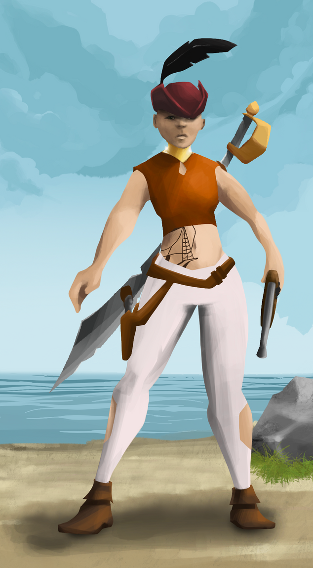 AlgoSeas Pirate #7207 NFT on Algorand