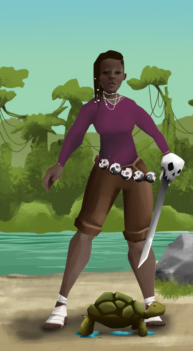 AlgoSeas Pirate #7209 NFT on Algorand