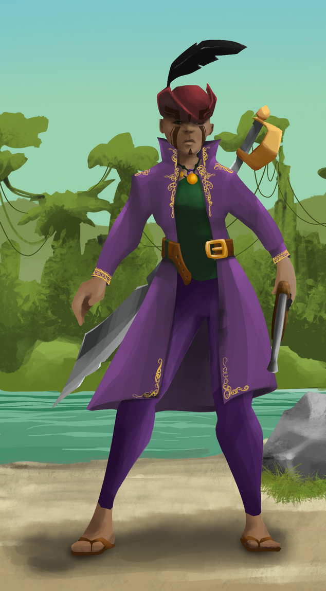 AlgoSeas Pirate #7212 NFT on Algorand