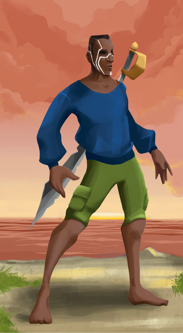 AlgoSeas Pirate #7230 NFT on Algorand