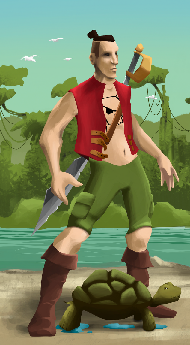 AlgoSeas Pirate #726 NFT on Algorand