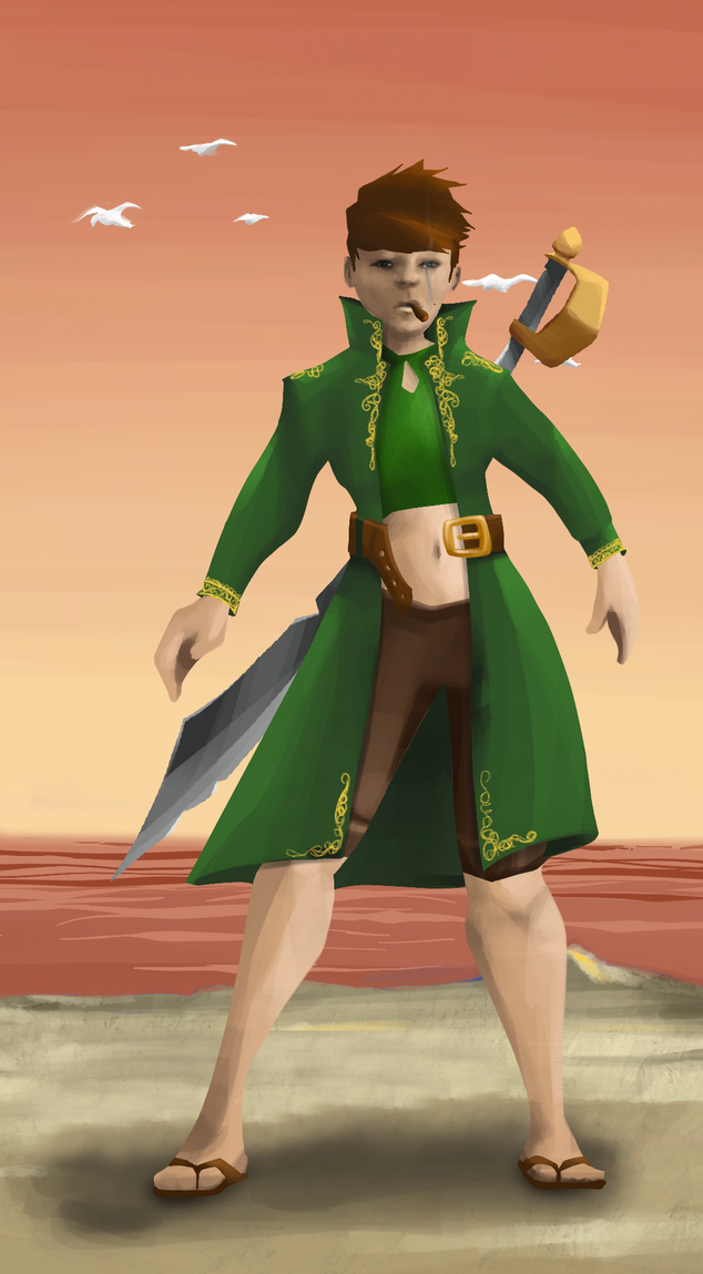 AlgoSeas Pirate #7273 NFT on Algorand