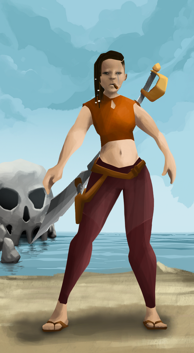 AlgoSeas Pirate #7280 NFT on Algorand