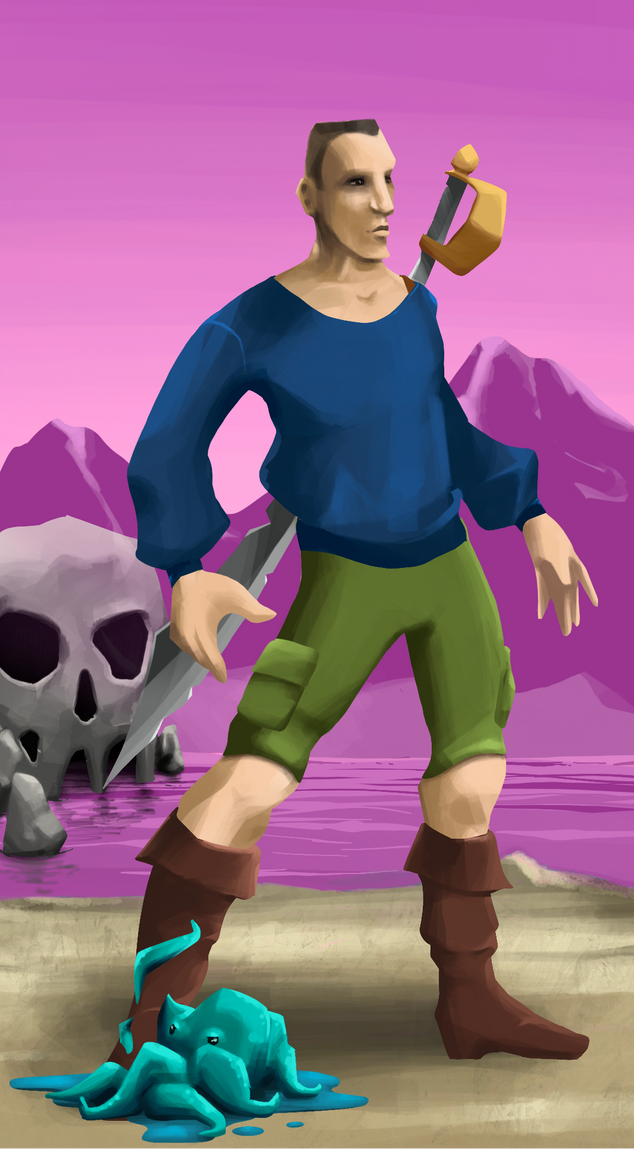 AlgoSeas Pirate #7286 NFT on Algorand