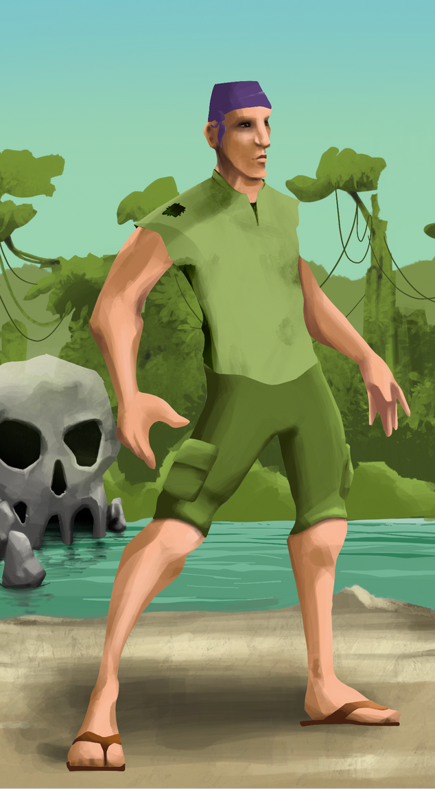 AlgoSeas Pirate #7292 NFT on Algorand