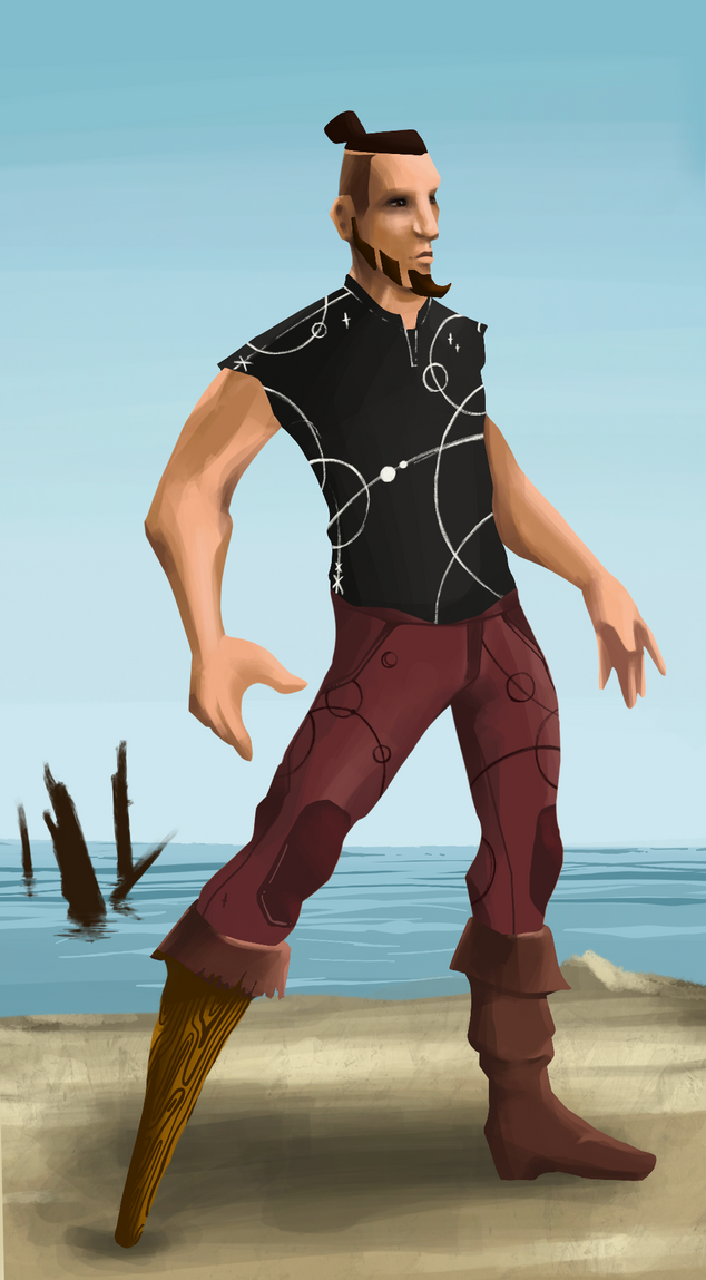 AlgoSeas Pirate #7298 NFT on Algorand