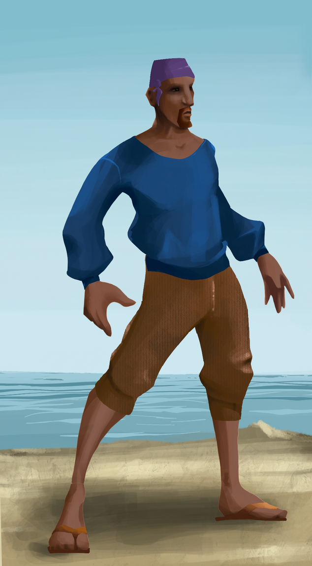 AlgoSeas Pirate #7305 NFT on Algorand