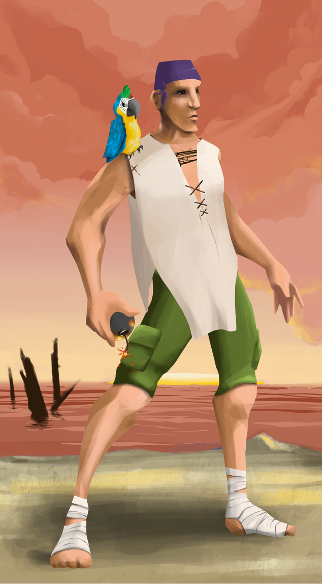 AlgoSeas Pirate #7311 NFT on Algorand