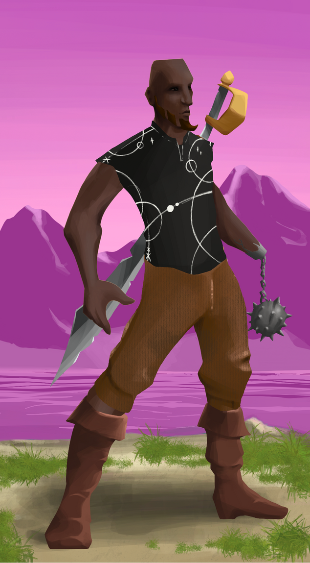 AlgoSeas Pirate #7312 NFT on Algorand