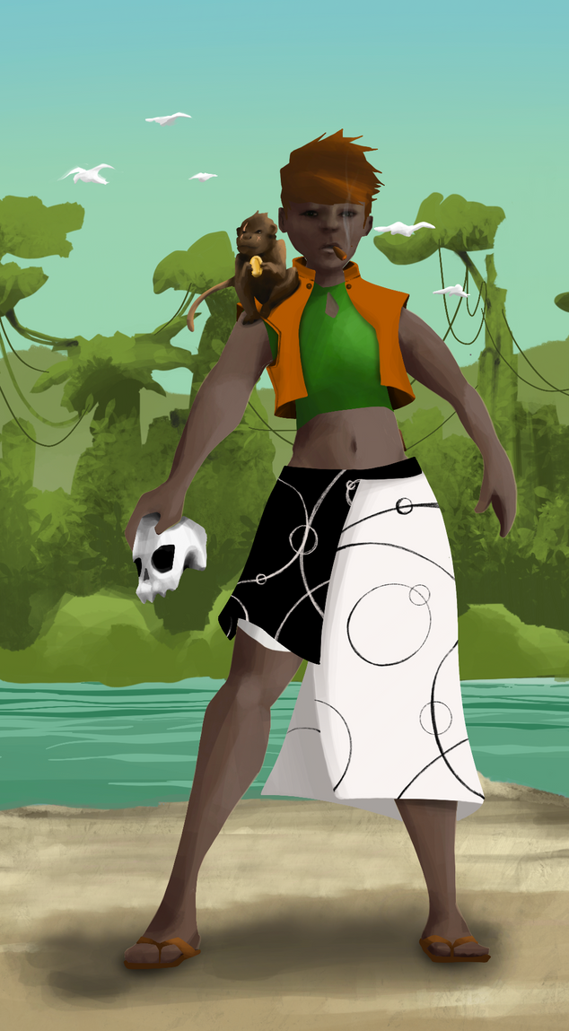 AlgoSeas Pirate #7317 NFT on Algorand