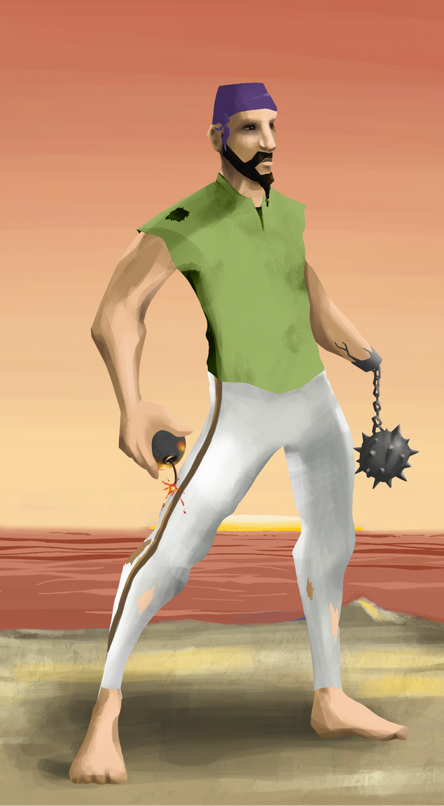 AlgoSeas Pirate #7329 NFT on Algorand