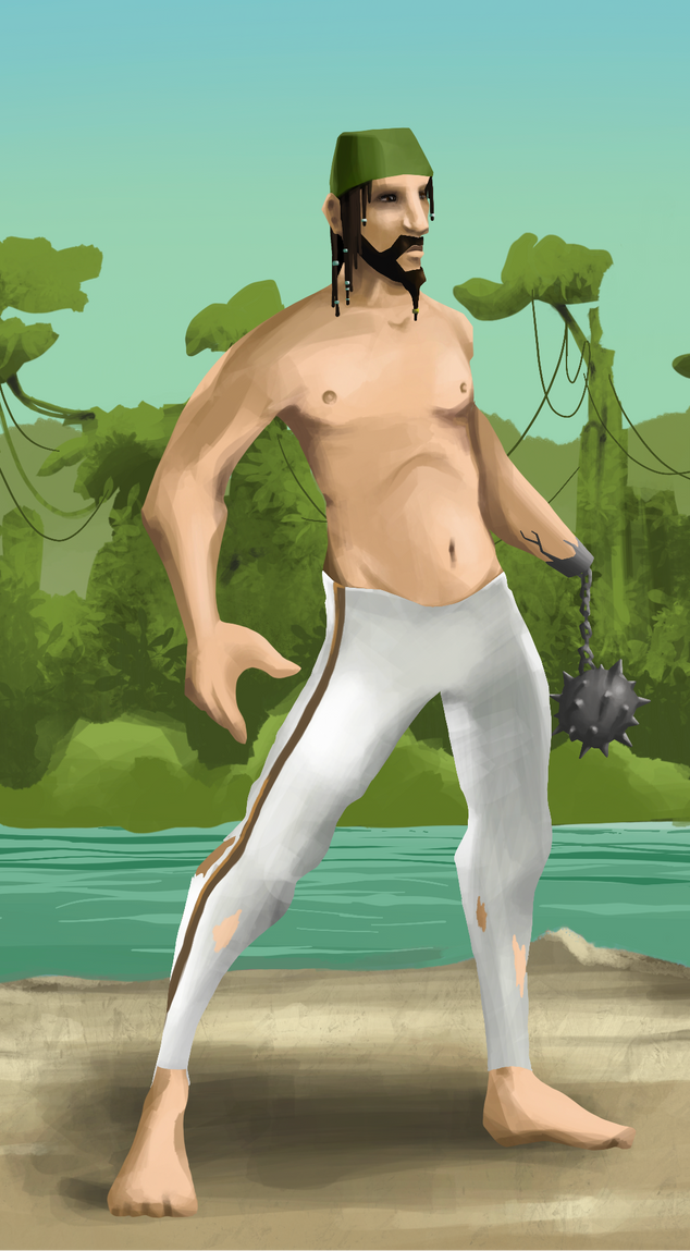 AlgoSeas Pirate #7345 NFT on Algorand