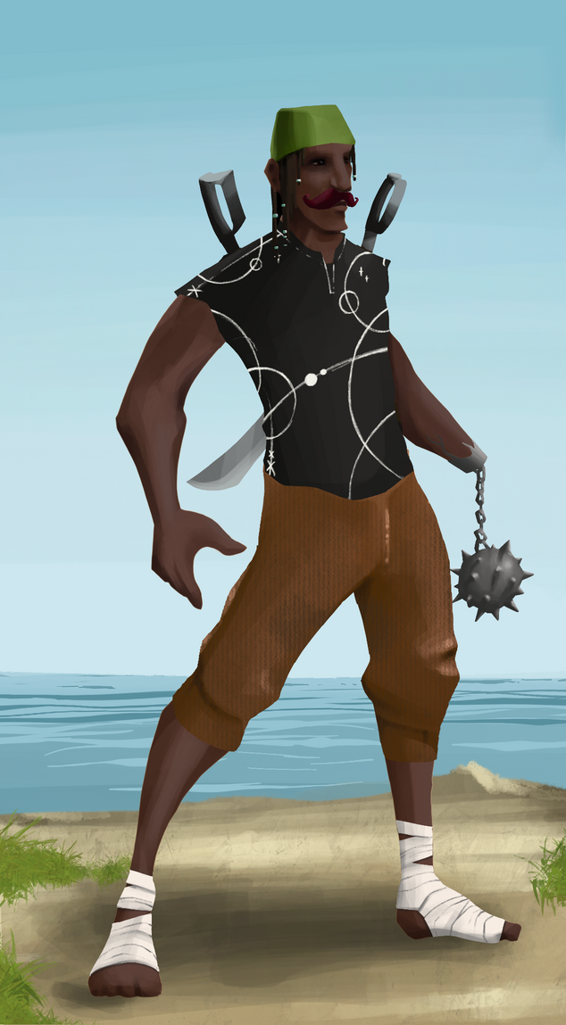 AlgoSeas Pirate #7347 NFT on Algorand