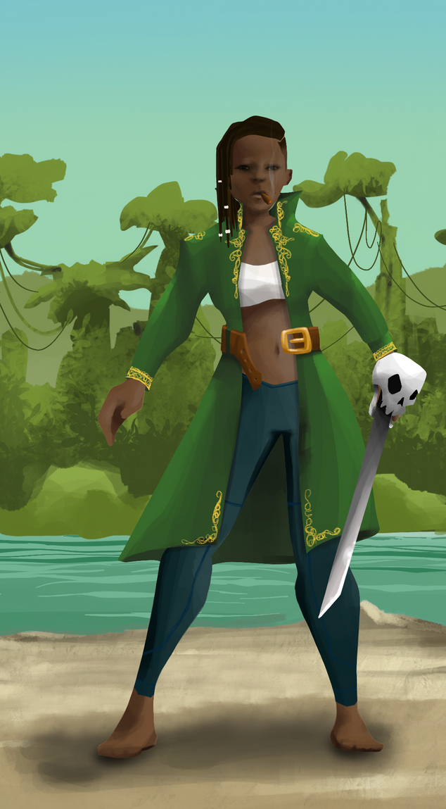 AlgoSeas Pirate #7367 NFT on Algorand