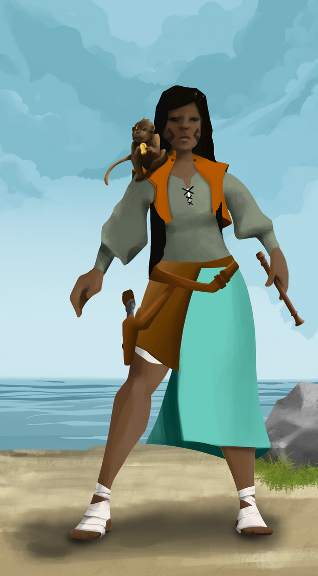 AlgoSeas Pirate #7384 NFT on Algorand