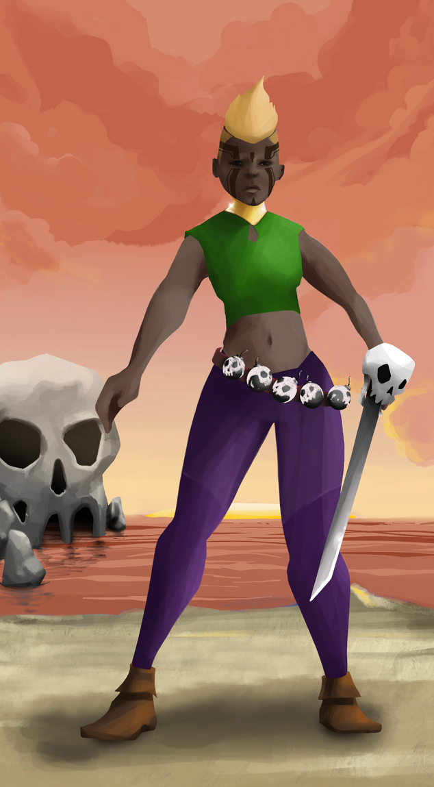 AlgoSeas Pirate #7396 NFT on Algorand