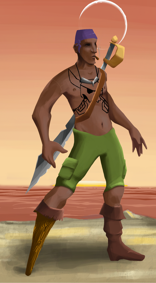 AlgoSeas Pirate #7397 NFT on Algorand