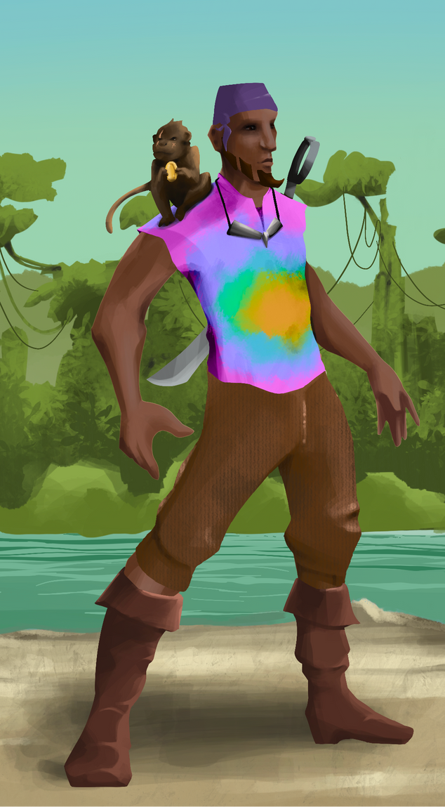 AlgoSeas Pirate #7407 NFT on Algorand