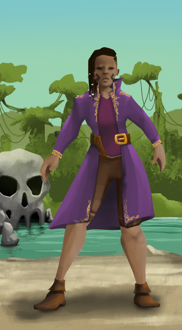 AlgoSeas Pirate #7420 NFT on Algorand