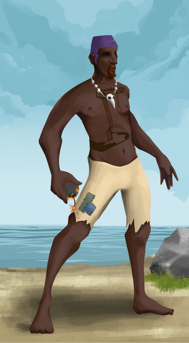 AlgoSeas Pirate #7423 NFT on Algorand