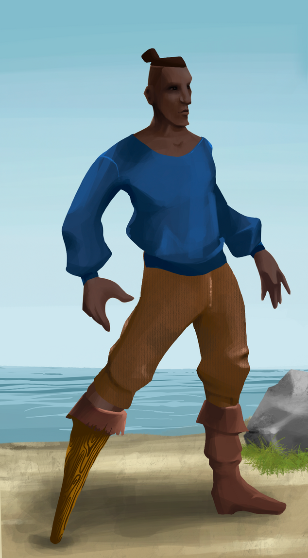 AlgoSeas Pirate #7426 NFT on Algorand