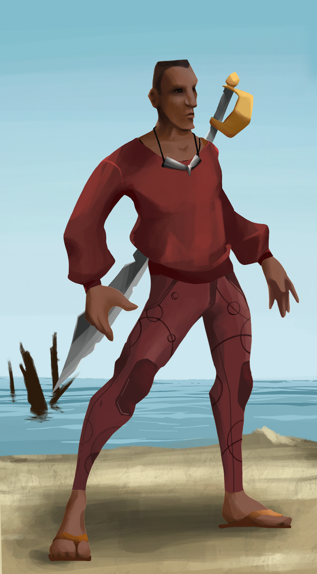 AlgoSeas Pirate #7427 NFT on Algorand