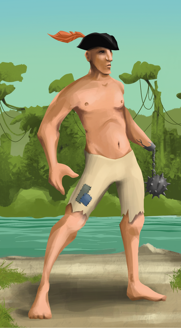 AlgoSeas Pirate #7446 NFT on Algorand