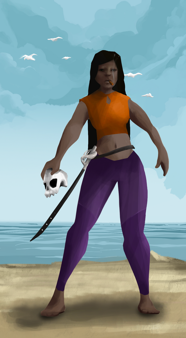 AlgoSeas Pirate #7453 NFT on Algorand