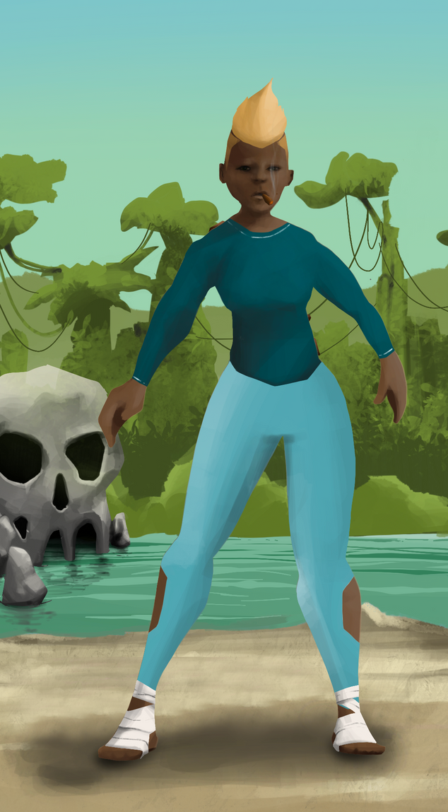 AlgoSeas Pirate #7454 NFT on Algorand