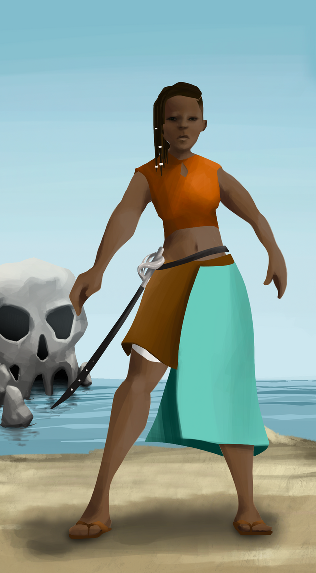 AlgoSeas Pirate #7460 NFT on Algorand